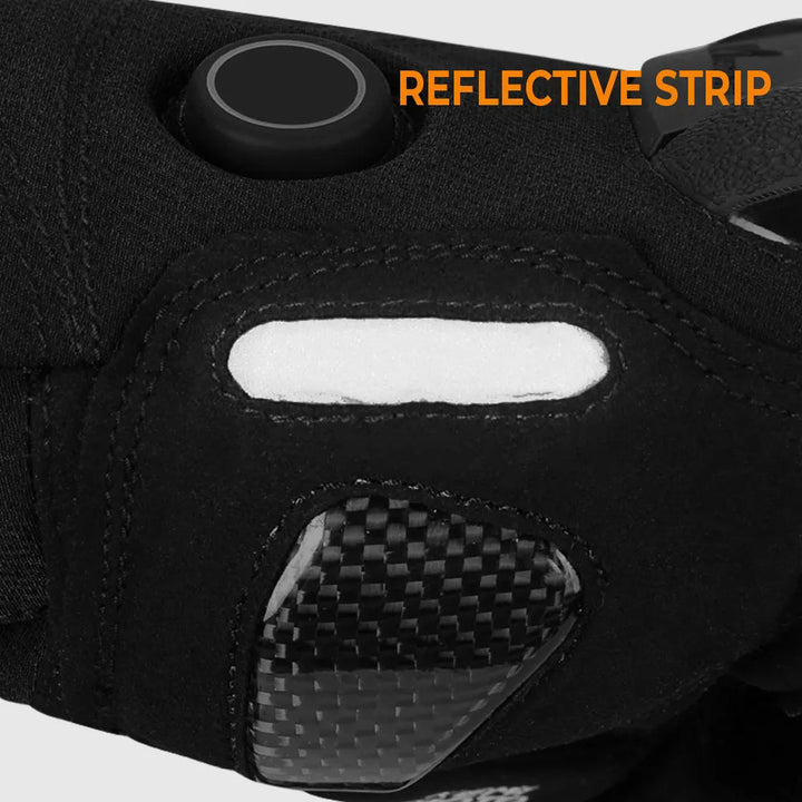 Waterproof Heated Ski Gloves with Rechargeable Battery