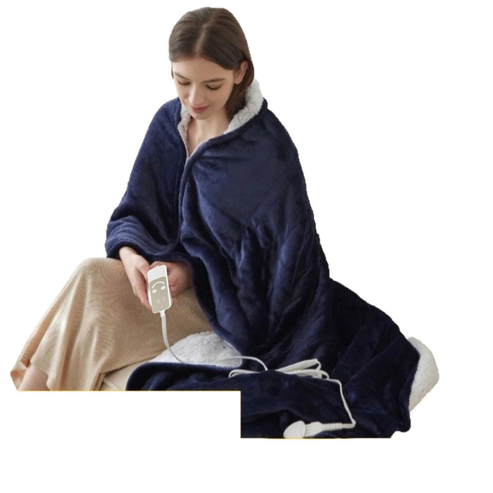 Heat Grove™ Soft Heated Blanket with Adjustable Heat, Machine Washable