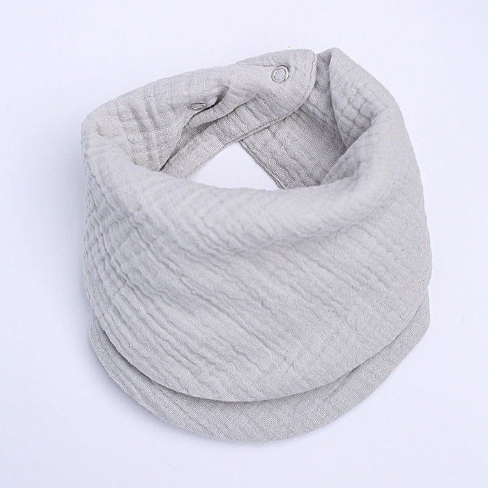 Heat Grove™ Soft Cotton Neck Warmer with Adjustable Snap-Button Fit