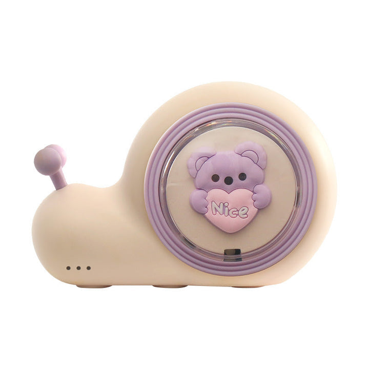 Ladies portable hand warmer in cute snail design