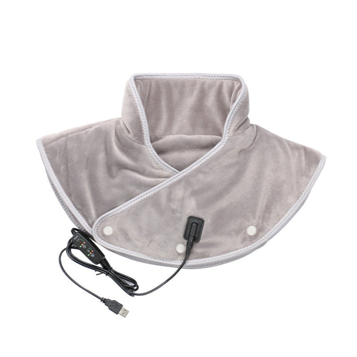 Heat Grove™ USB Heated Neck Wrap with Massage & 3 Heat Settings
