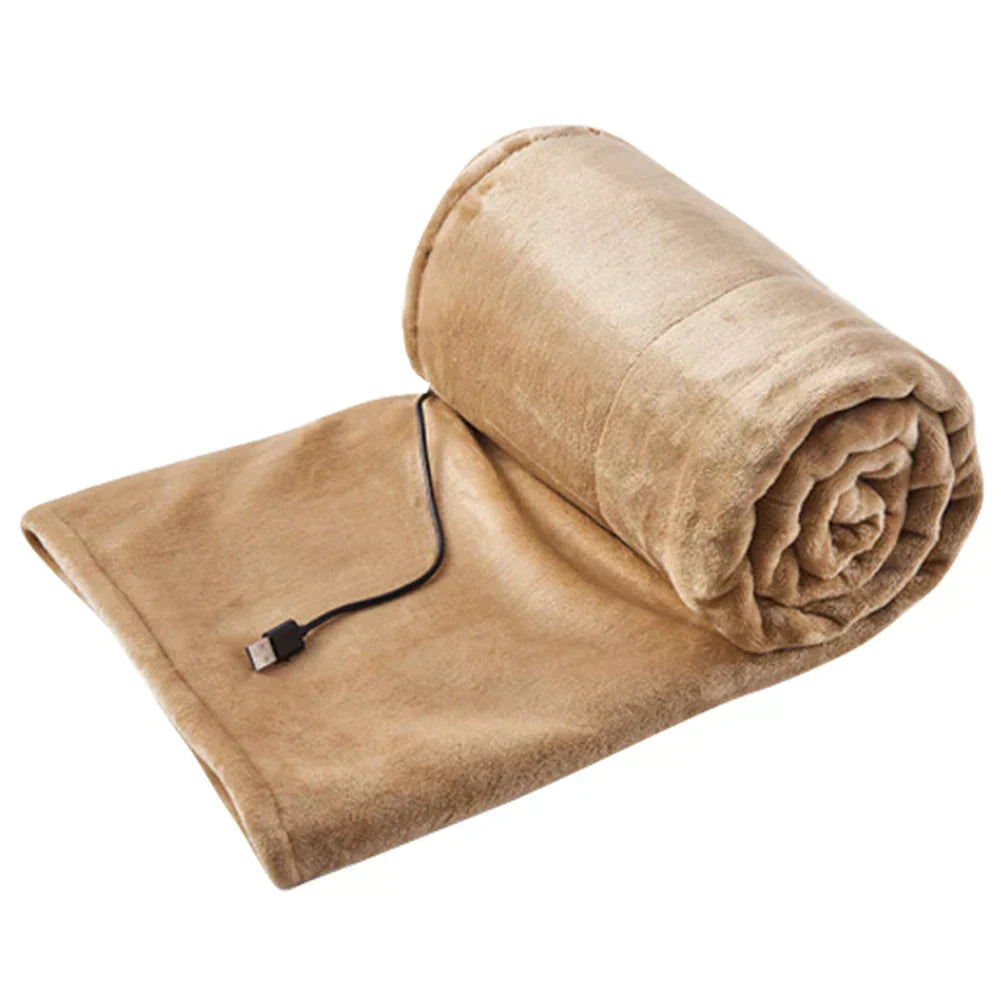 Compact USB Heated Throw with 3 Heat Settings – Heat Grove