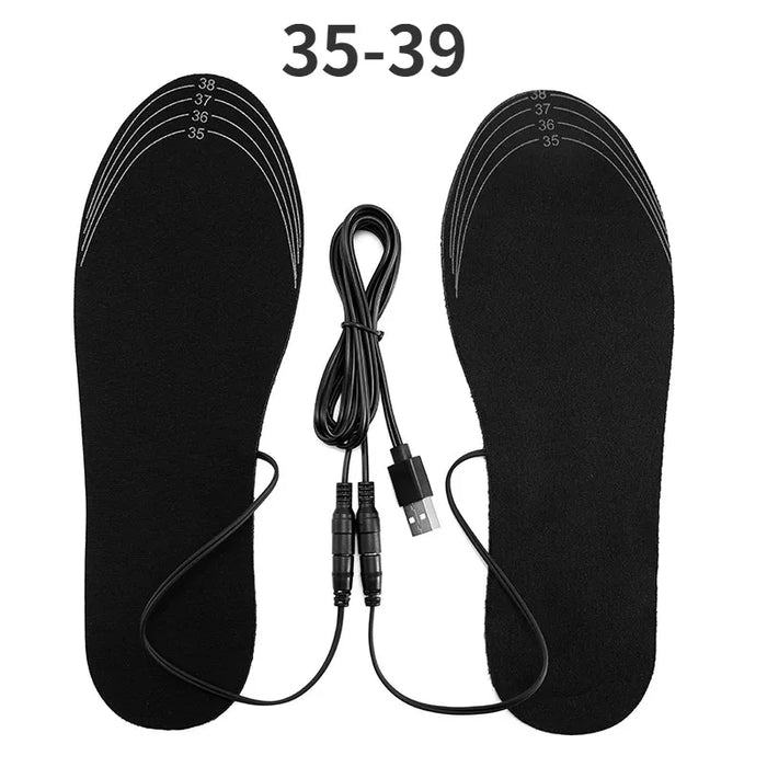 Heat Grove™ USB Heated Insoles, Cut to Size for Most Shoes