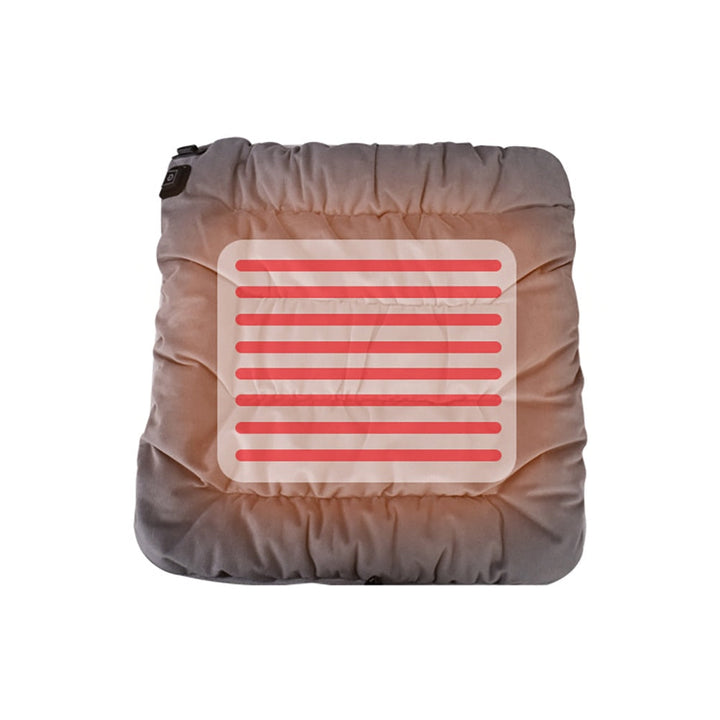 Heat Grove™ USB-C Heated Seat Cushion with 3 Heat Settings