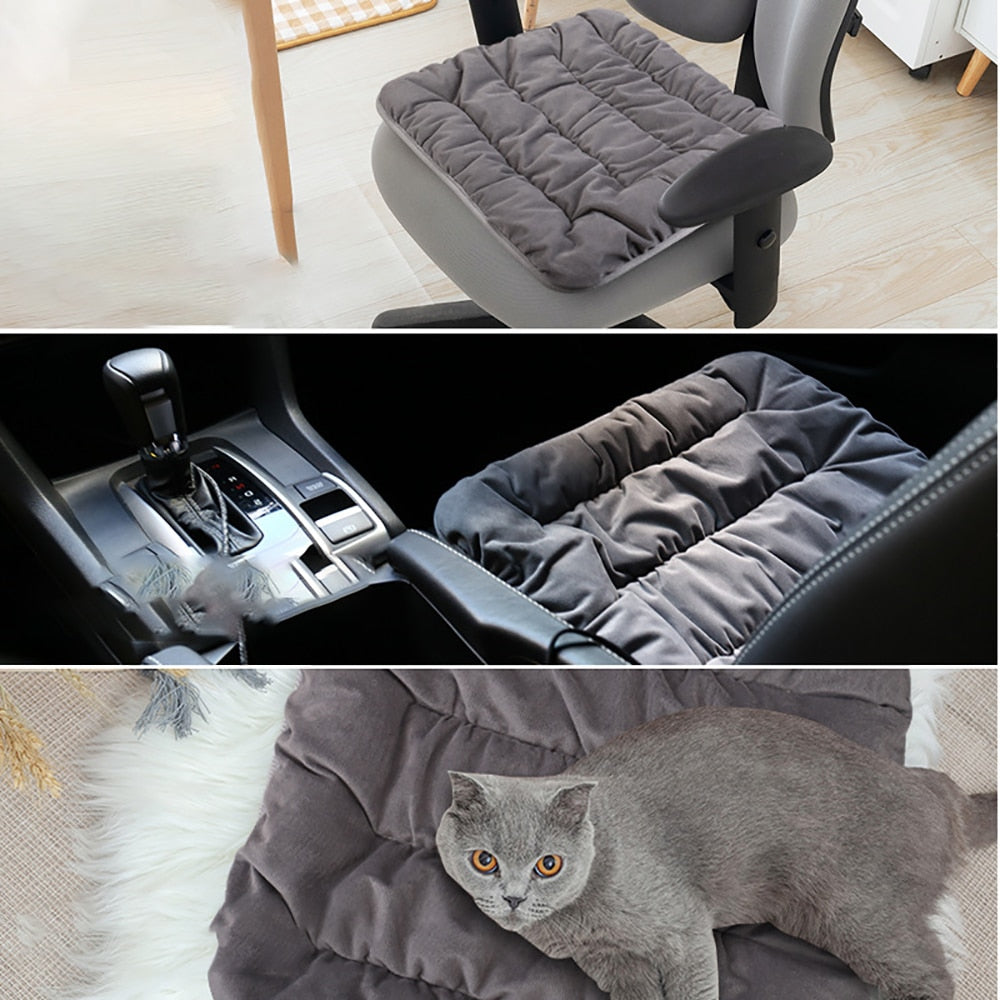 Heat Grove™ USB-C Heated Seat Cushion with 3 Heat Settings