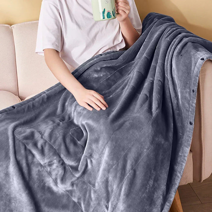 Compact USB Heated Throw with 3 Heat Settings – Heat Grove