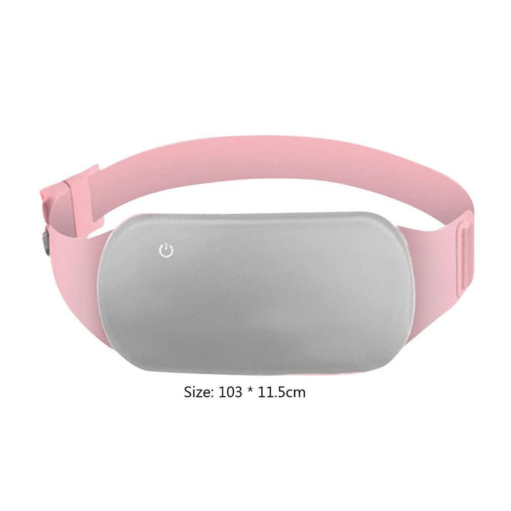 Electric abdominal heater with vibration function for pain relief