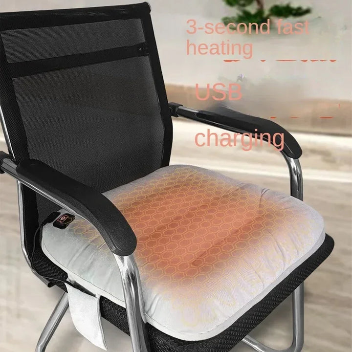 Heat Grove™ Graphene Heated Seat Cushion, 3 Temperature Levels