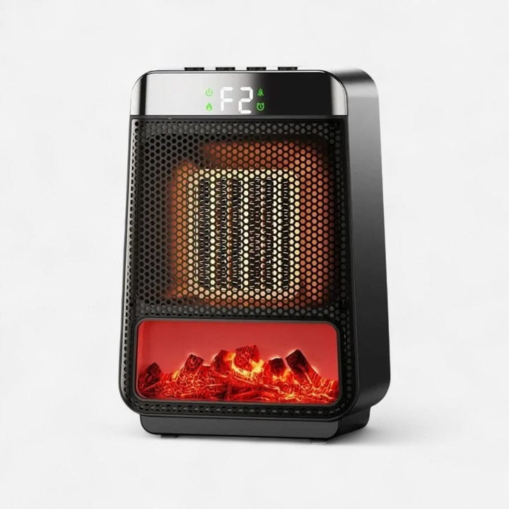 Heat Grove™ Compact Electric Space Heater with Fan and Adjustable Temp