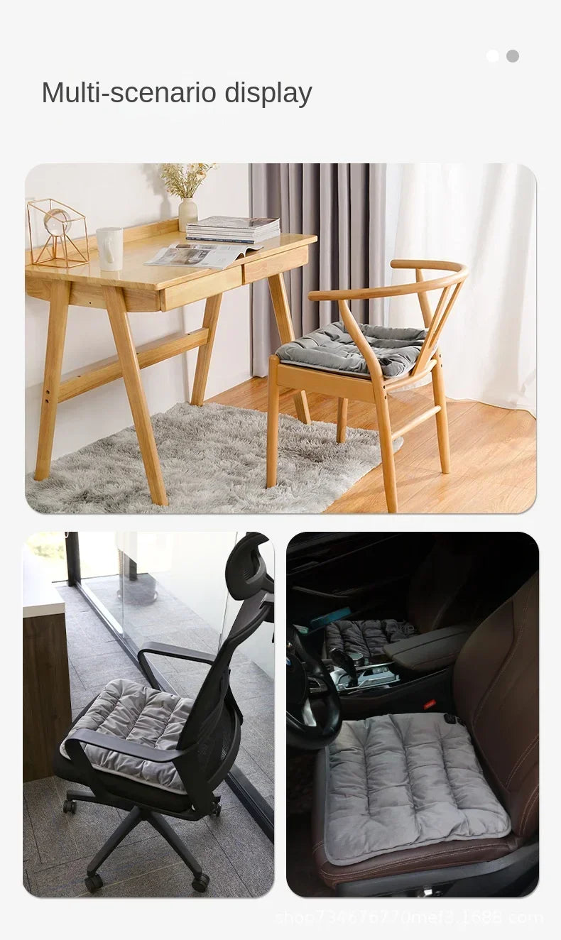 Heat Grove™ Graphene Heated Seat Cushion, 3 Temperature Levels