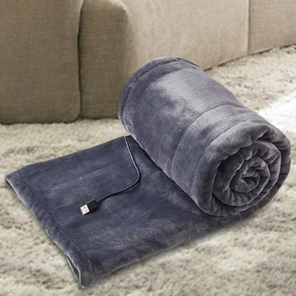 Compact USB Heated Throw with 3 Heat Settings – Heat Grove