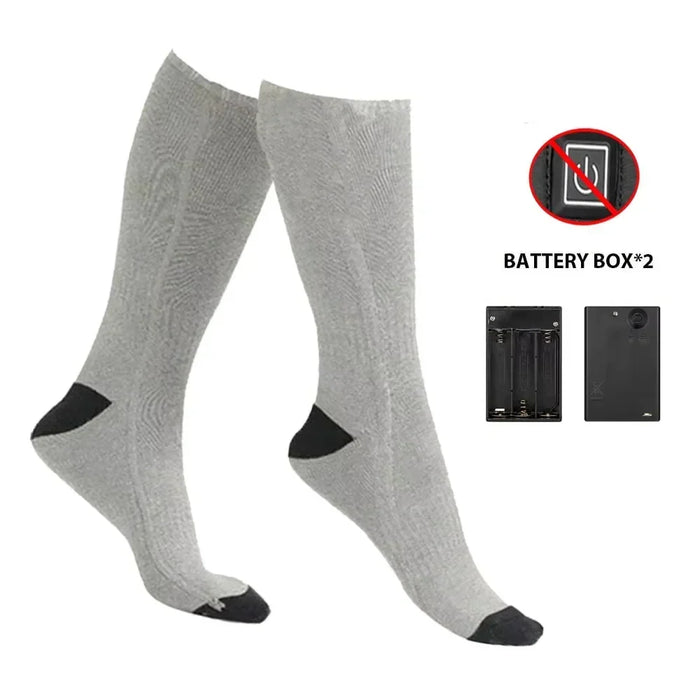 Heat Grove™ Battery-Powered Heated Socks That Warm Toes and Soles