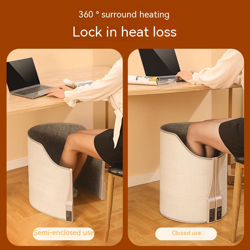 Heat Grove™ Under Desk Electric Leg Warmer With 4 Heat Settings