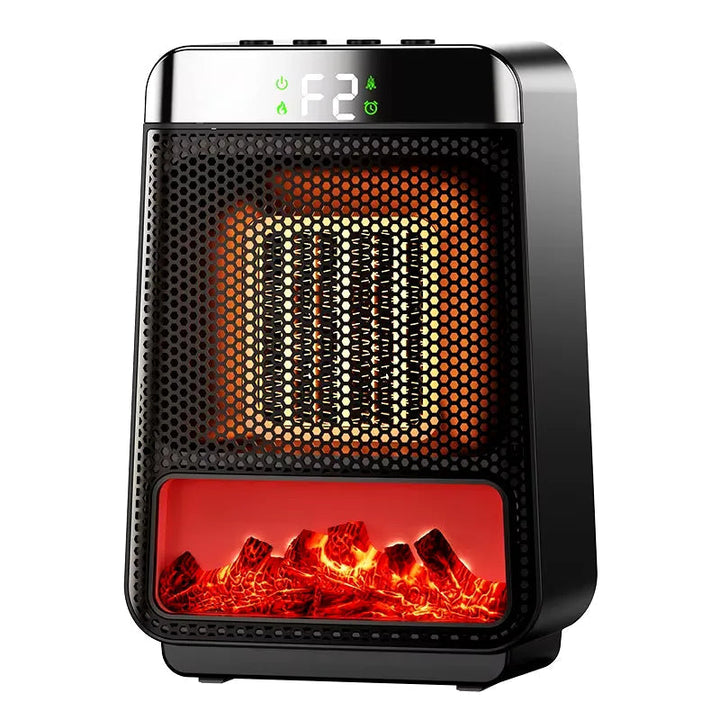Plug-in PTC Ceramic Heater | Heats in 3 Seconds | Energy Efficient, Space-Saving for Bedroom and Office