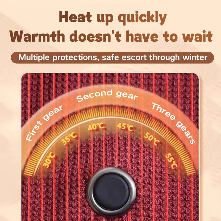 Portable heating scarf – warmth on the go
