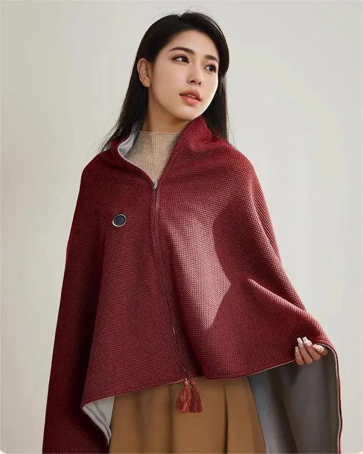 Portable heating scarf – warmth on the go