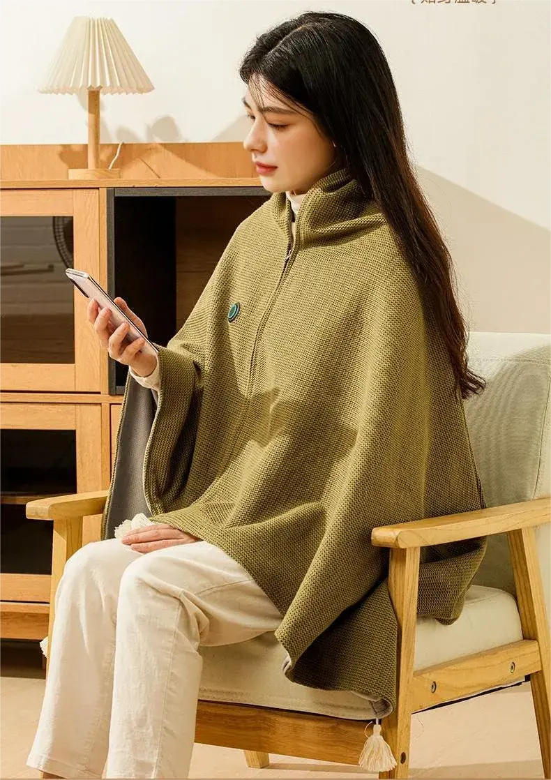 Portable heating scarf – warmth on the go