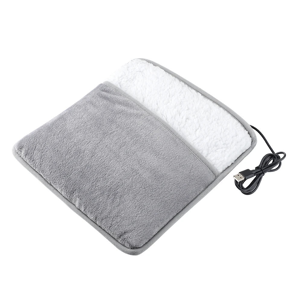 USB Flannel Foot Warmer With Gentle 104°F Warmth – Heat Grove