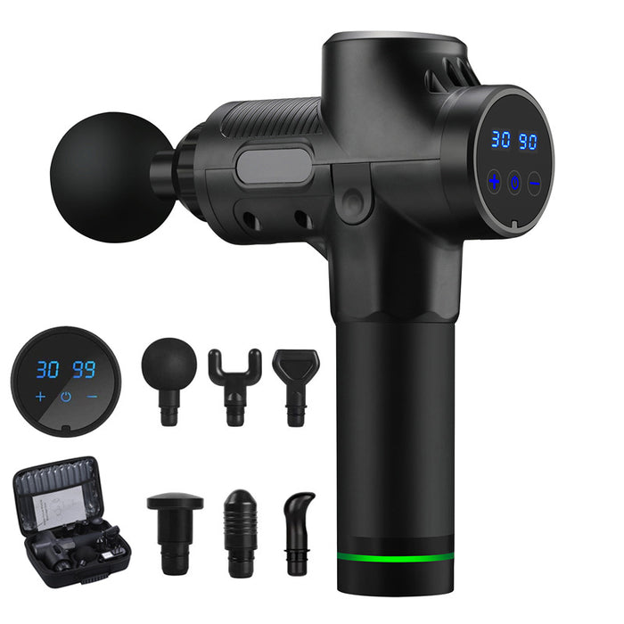 Heat Grove Brushless Massage Gun with LCD Touch Screen