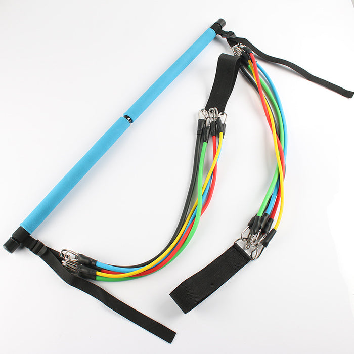 Heat Grove Pilates Bar Kit with 5 Pairs of Resistance Bands