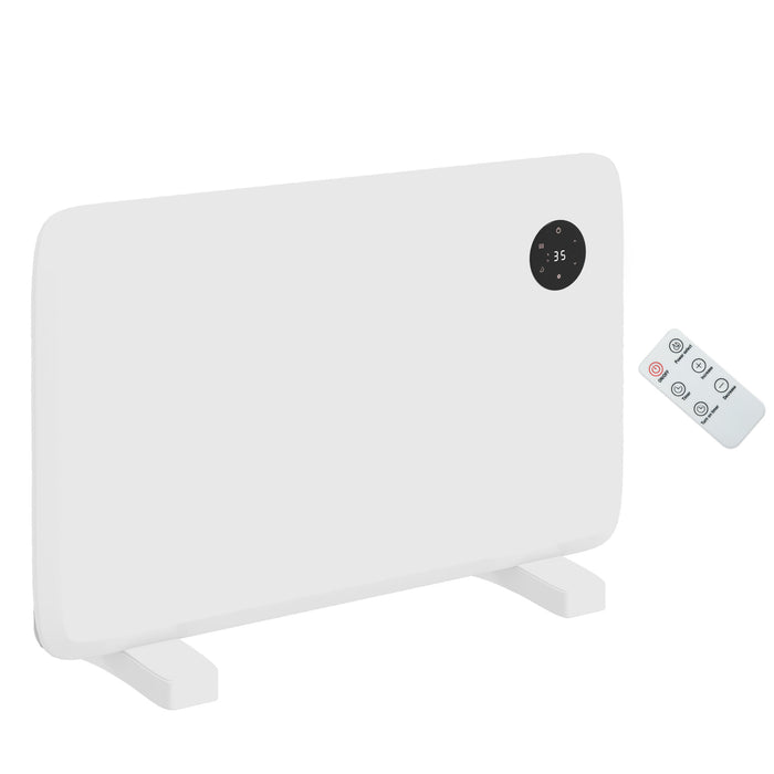 Heat Grove White Panel Convector Heater 1200W, Wall or Freestanding