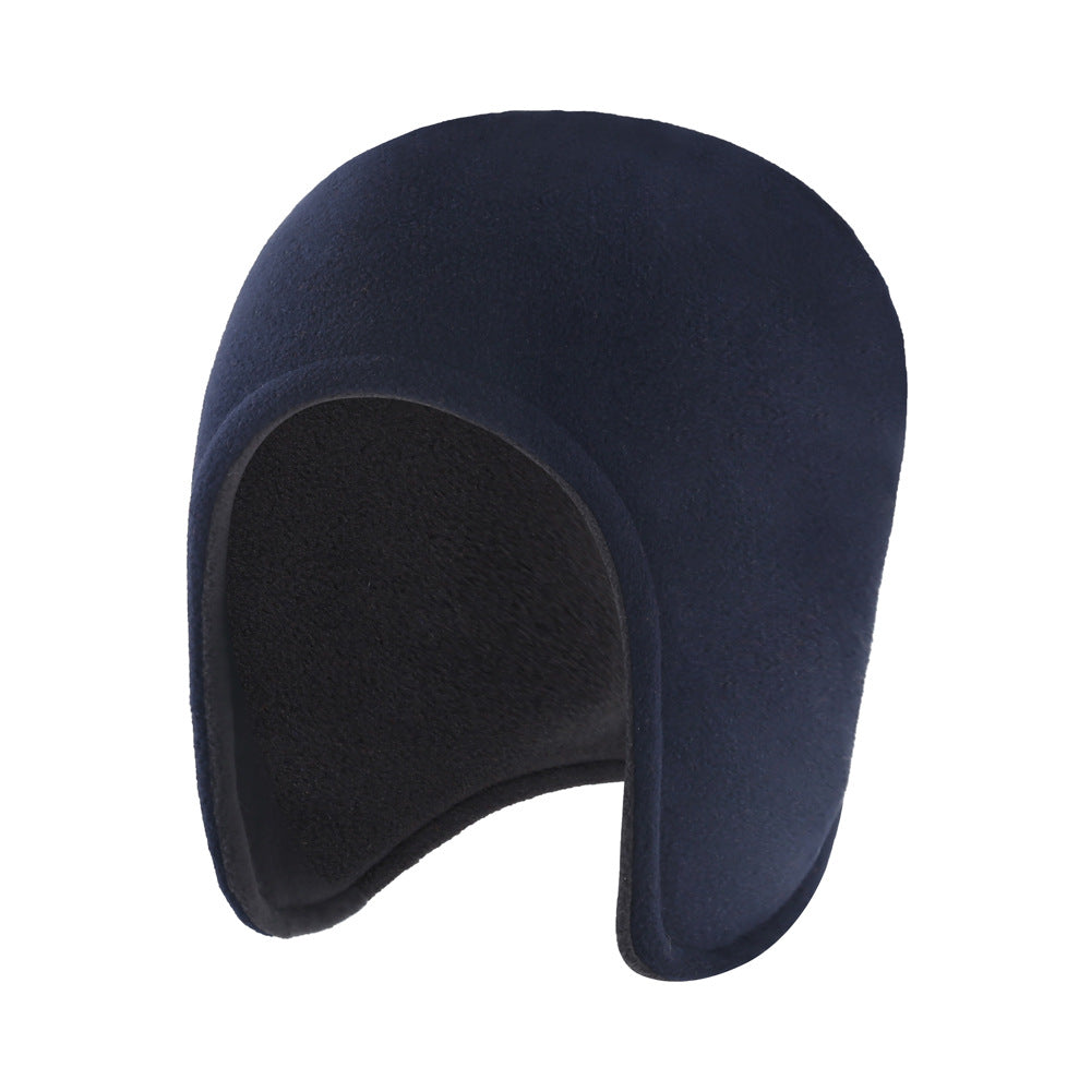 Polar fleece cap with ear flaps