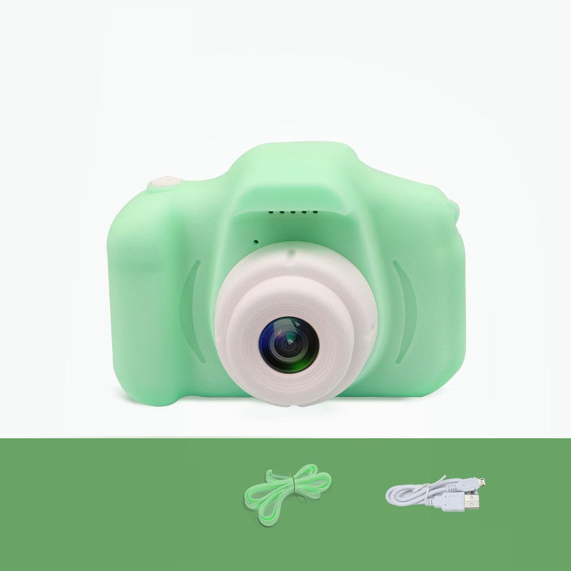Pink cartoon kids digital camera