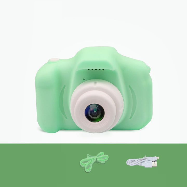 Pink cartoon kids digital camera