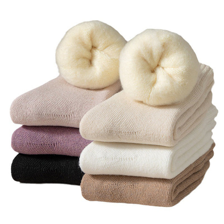 Unisex Thermal Socks | Self-Heating Fleece Lining | Moisture-Wicking | 3-Pair Set