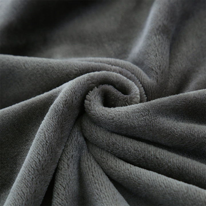 Simple Fashion Electric Heating Blanket in Gray Tweed