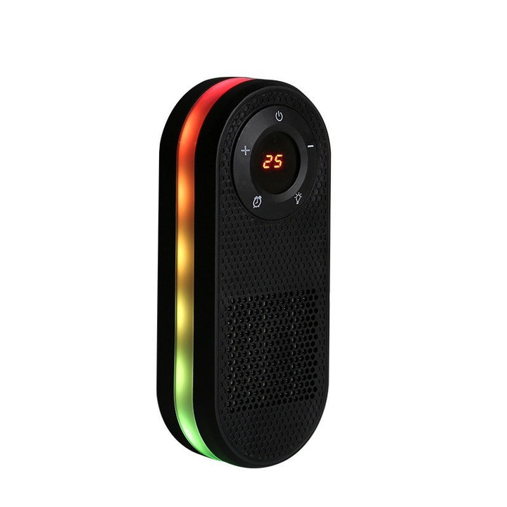 Small Space Heater with 180° Rotation, Remote, Timer and LED Display