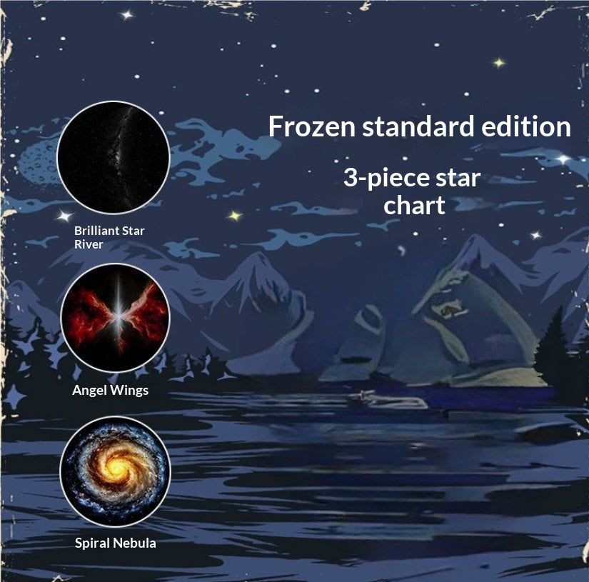 Star Projector Night Light – USB Powered with Touch Control
