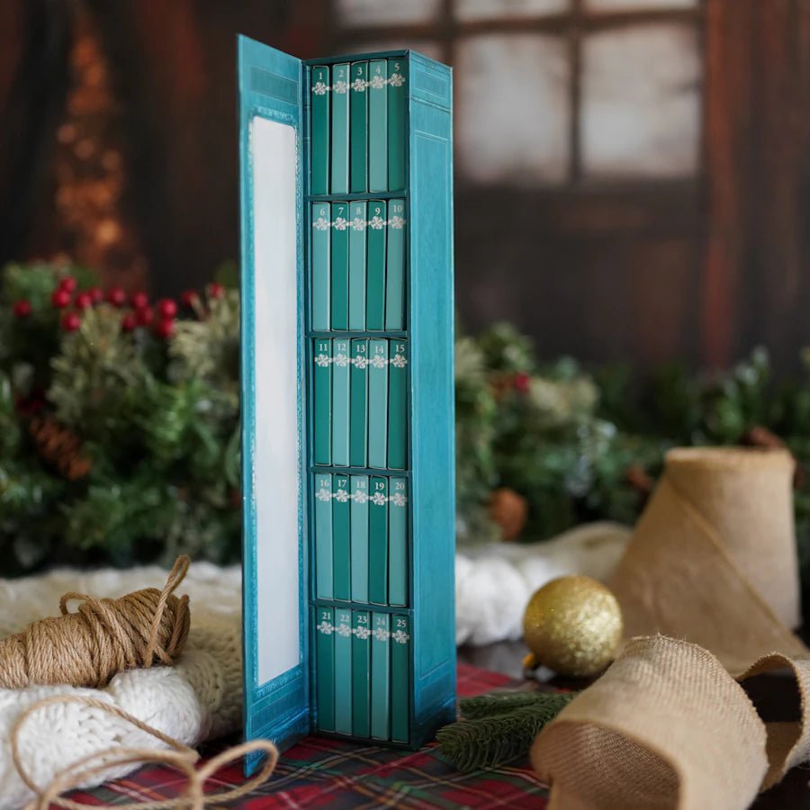 Bookcase blind box with mini book ornaments