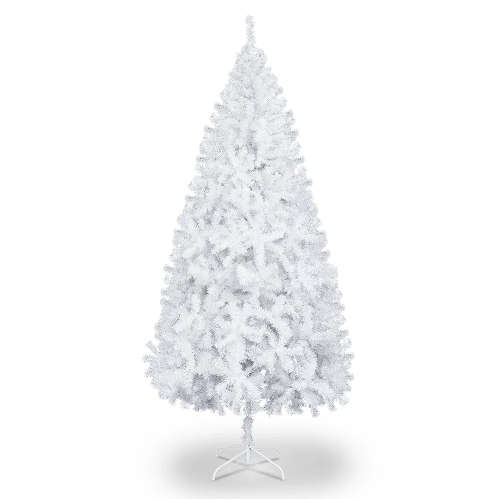 White unlit artificial Christmas tree 5 ft