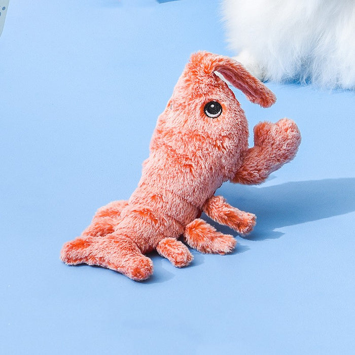 Heat Grove Flopping Lobster Cat Toy with Moving Tail