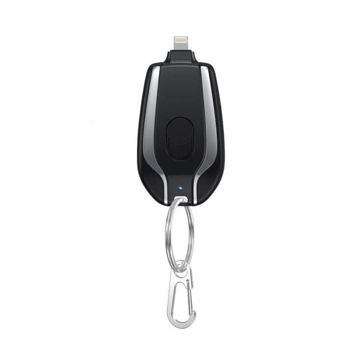 Heat Grove Keychain Power Bank with Built-In Connector