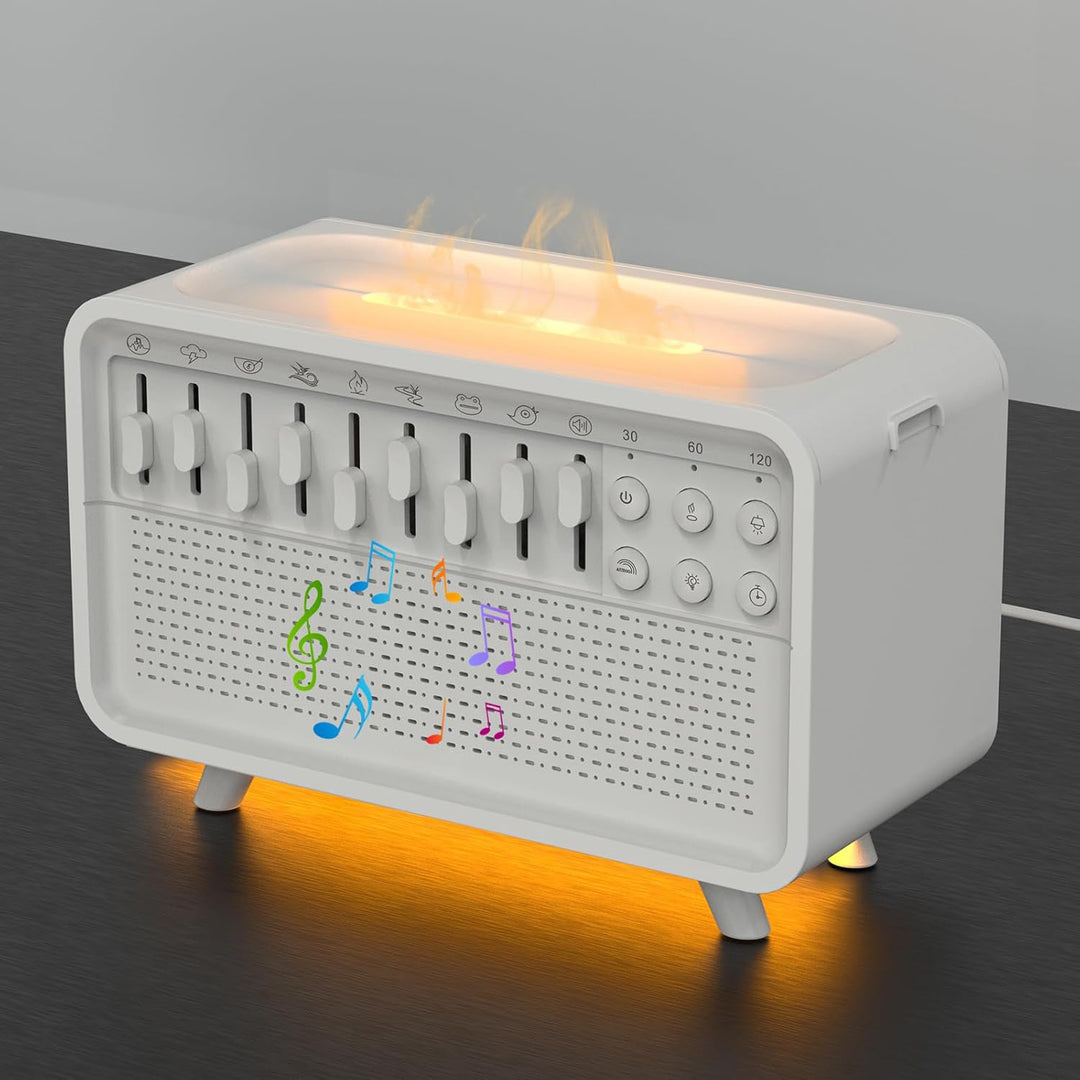 3-in-1 Bluetooth Speaker Humidifier and White Noise Night Light