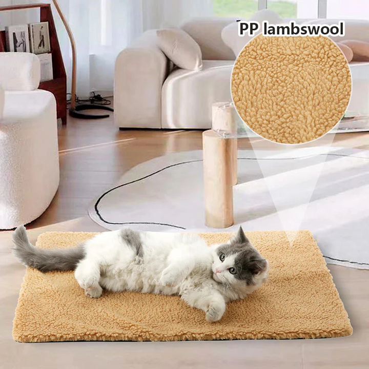 Self-Warming Pet Pad for Cats and Dogs, No Outlet Needed
