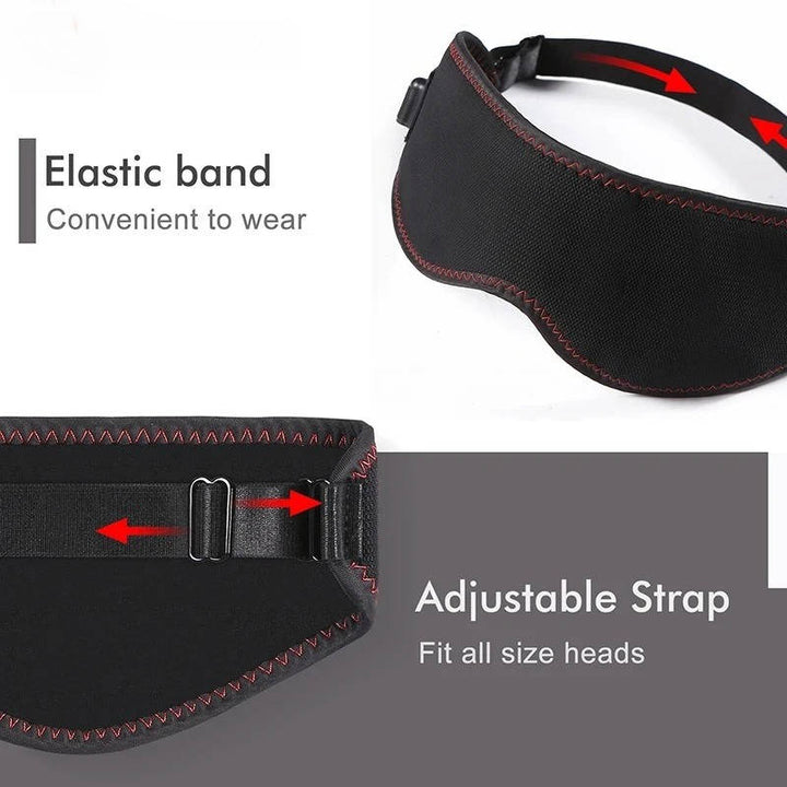 USB Heated Eye Mask With 3 Heat Levels and Auto Shutoff