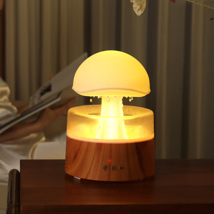Rain Cloud Humidifier with 7-Color Night Light and Remote