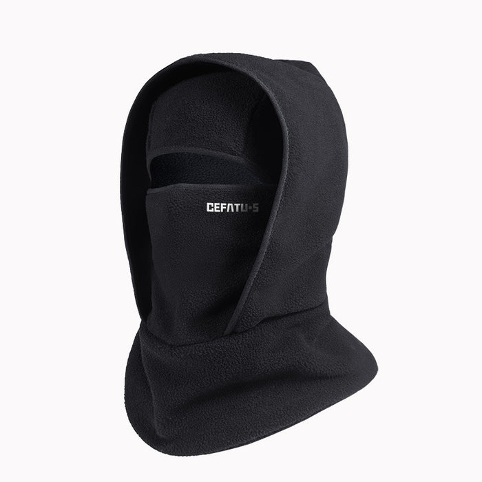 Heat Grove Polar Fleece Balaclava with Open Eye Window, Helmet Fit