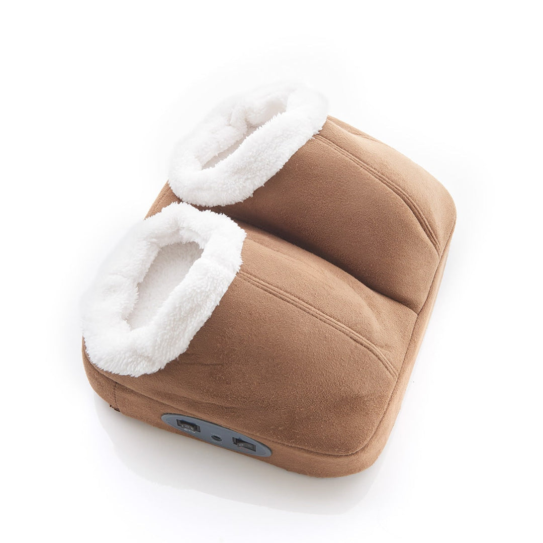 Heat Grove™ Heated Foot Warmer Massager with Fleece-Lined Dual Pockets