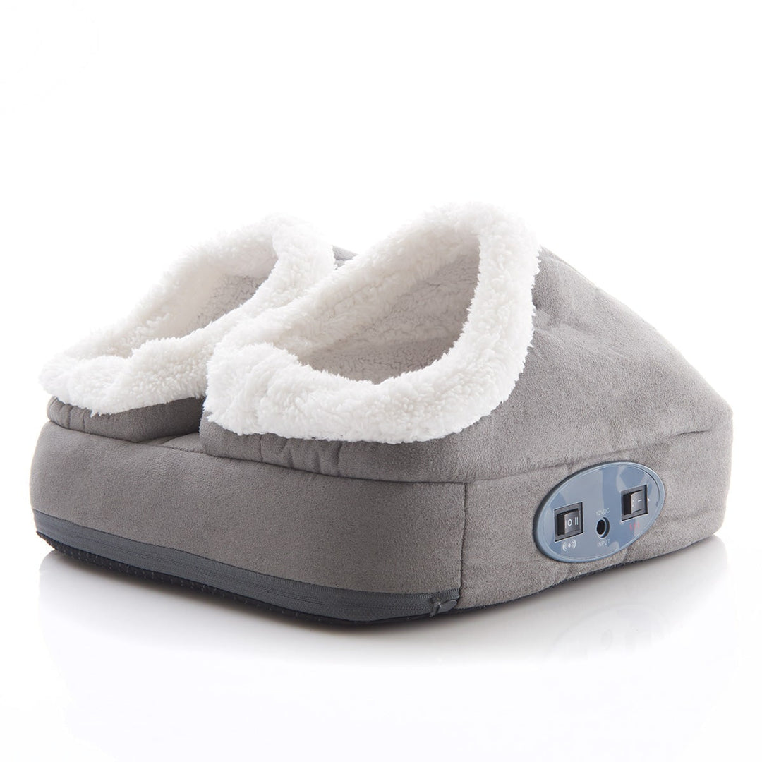 Heat Grove™ Heated Foot Warmer Massager with Fleece-Lined Dual Pockets