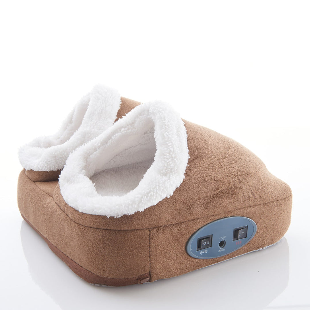 Heat Grove™ Heated Foot Warmer Massager with Fleece-Lined Dual Pockets