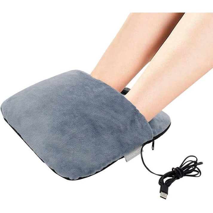 Heat Grove™ Shiatsu Foot Warmer Pouch with Heat and Vibration
