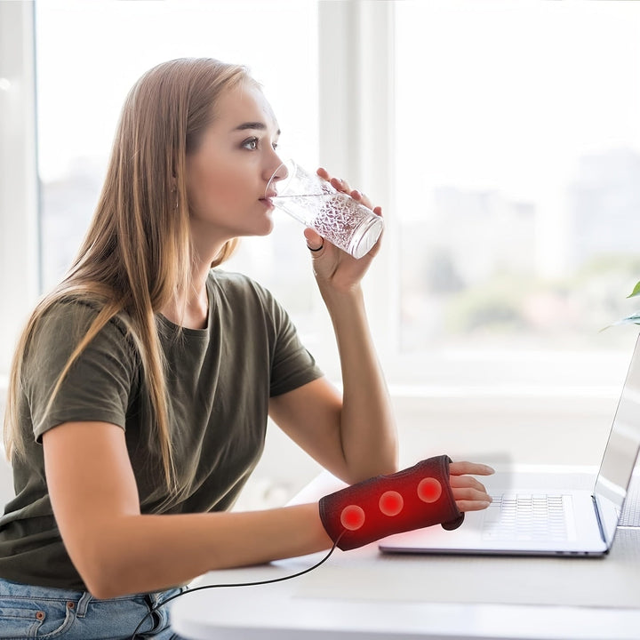 Heat Grove™ Heated Wrist Wrap with Adjustable Strap and Controller