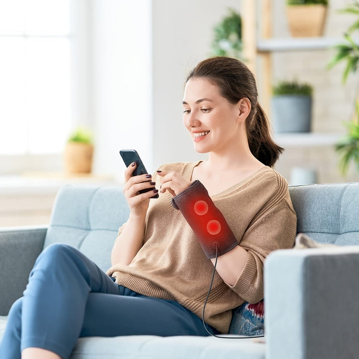 Heat Grove™ Heated Wrist Wrap with Adjustable Strap and Controller
