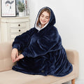 Heat Grove™ USB Heated Blanket Hoodie, Oversized Wearable Flannel