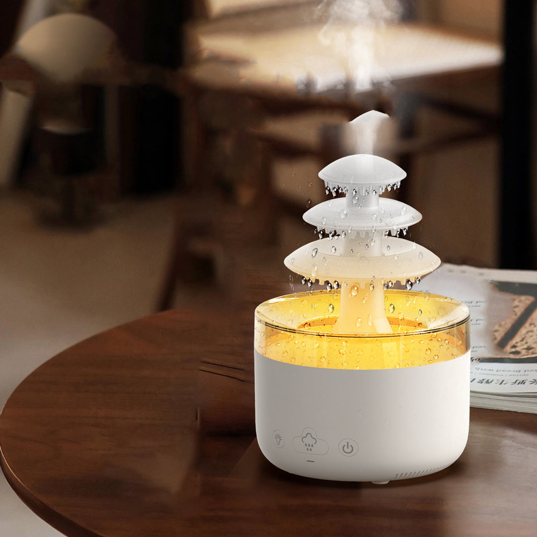 Rain Cloud Humidifier and Essential Oil Diffuser, 500 mL