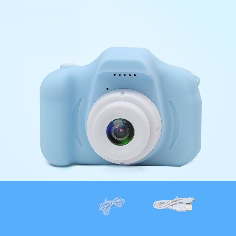 Pink cartoon kids digital camera